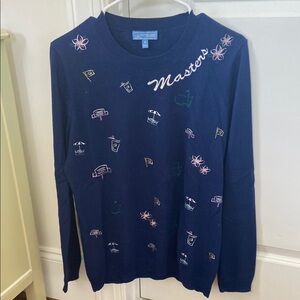 Ladies Masters Navy Blue Sweater
